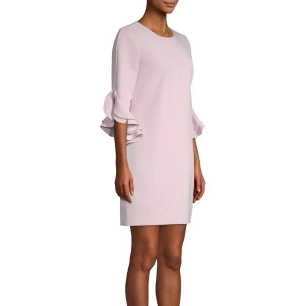 MILLY FERNANDA RUFFLE DRESS